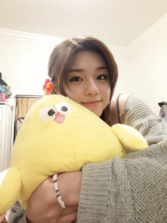 1girl, masterpiece, best quality, making friends with the Chinese dragon, fun, happy, bright, loong,