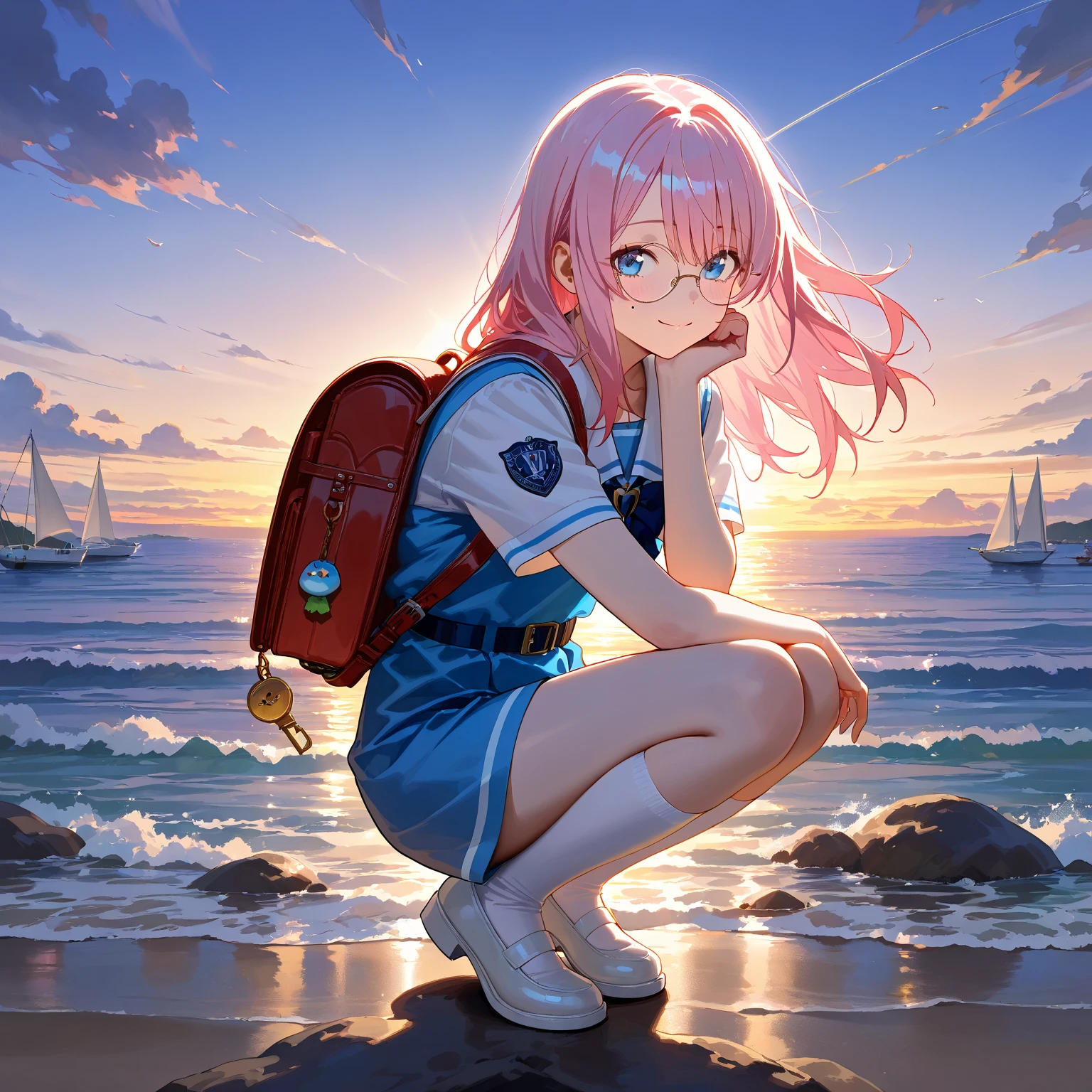 Masterpiece, good quality, best quality, 2d, looking at viewer