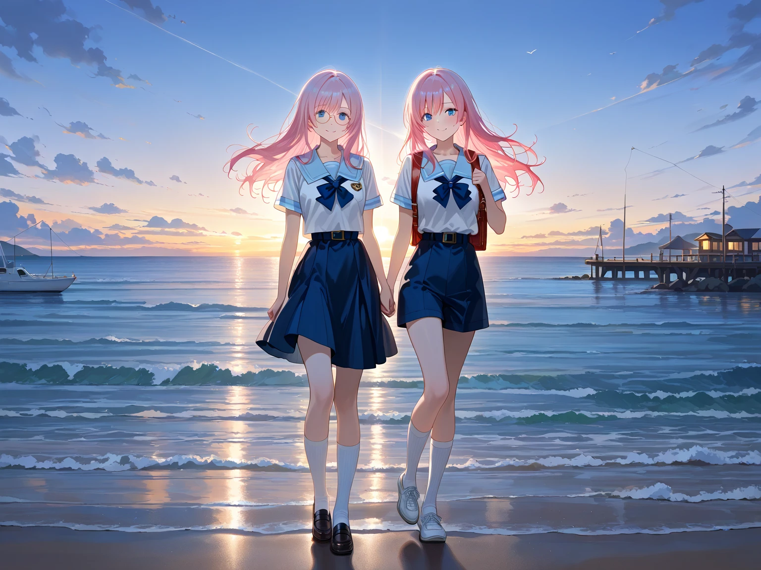 Masterpiece, good quality, best quality, 2d, looking at viewer