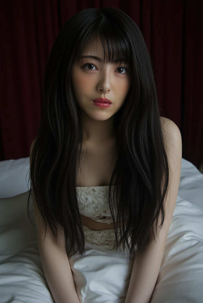 8K, foto cruda, Hyper realistic, foto realista, HDR, Detalles intrincados, cinematographic, DSLR, alta calidad, film grain, una mujer sexy sentada alrededor de una mesa con copas de vino, 2d_Estilo de Arte_v1-1 ,AS-Adulto