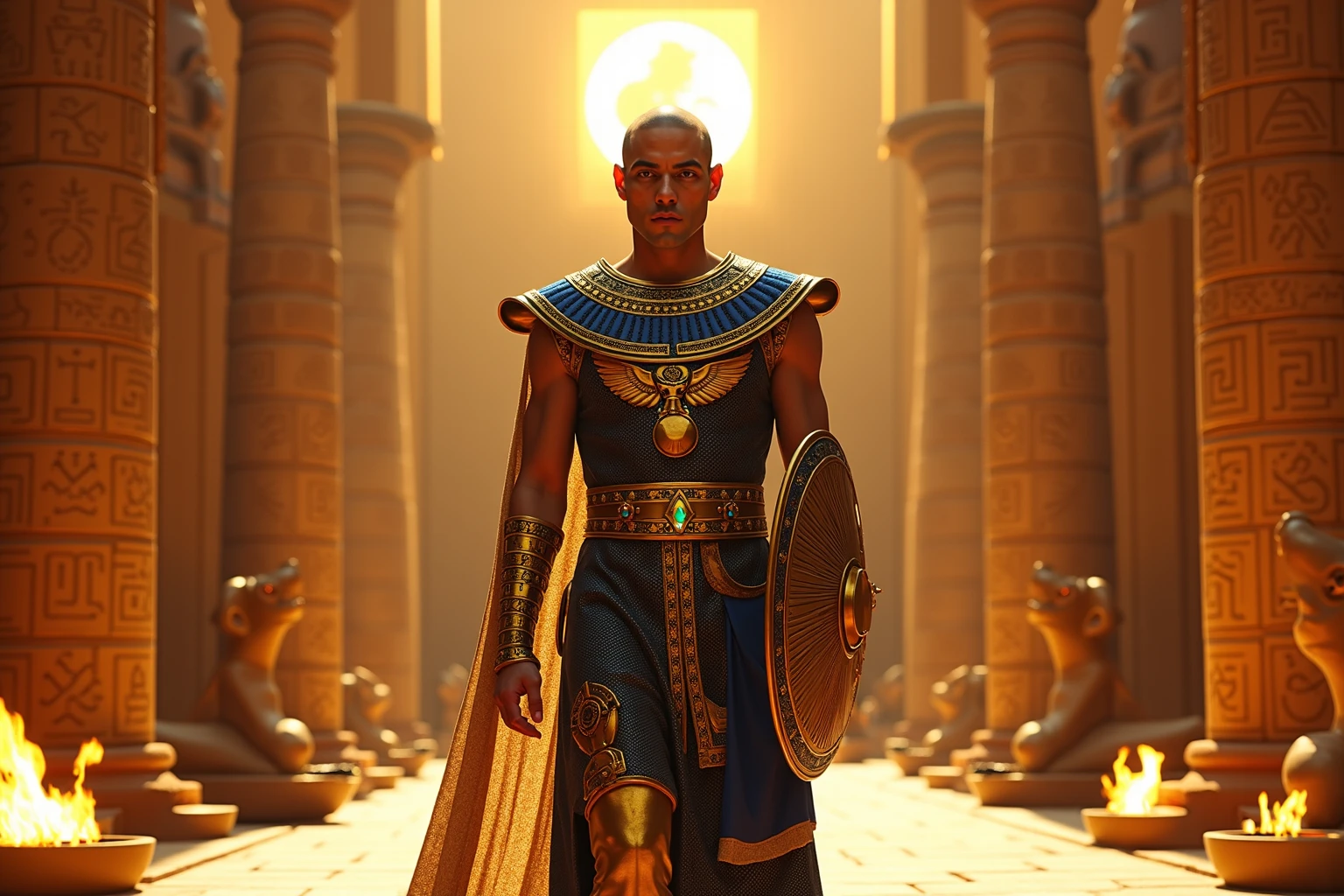 Amenhotep, sensing the growing unrest, ordered his soldiers to quell the rebellion. But Imhotep had a plan. He had gained the support of key military commanders who, moved by the injustice they had witnessed, turned against the Pharaoh.