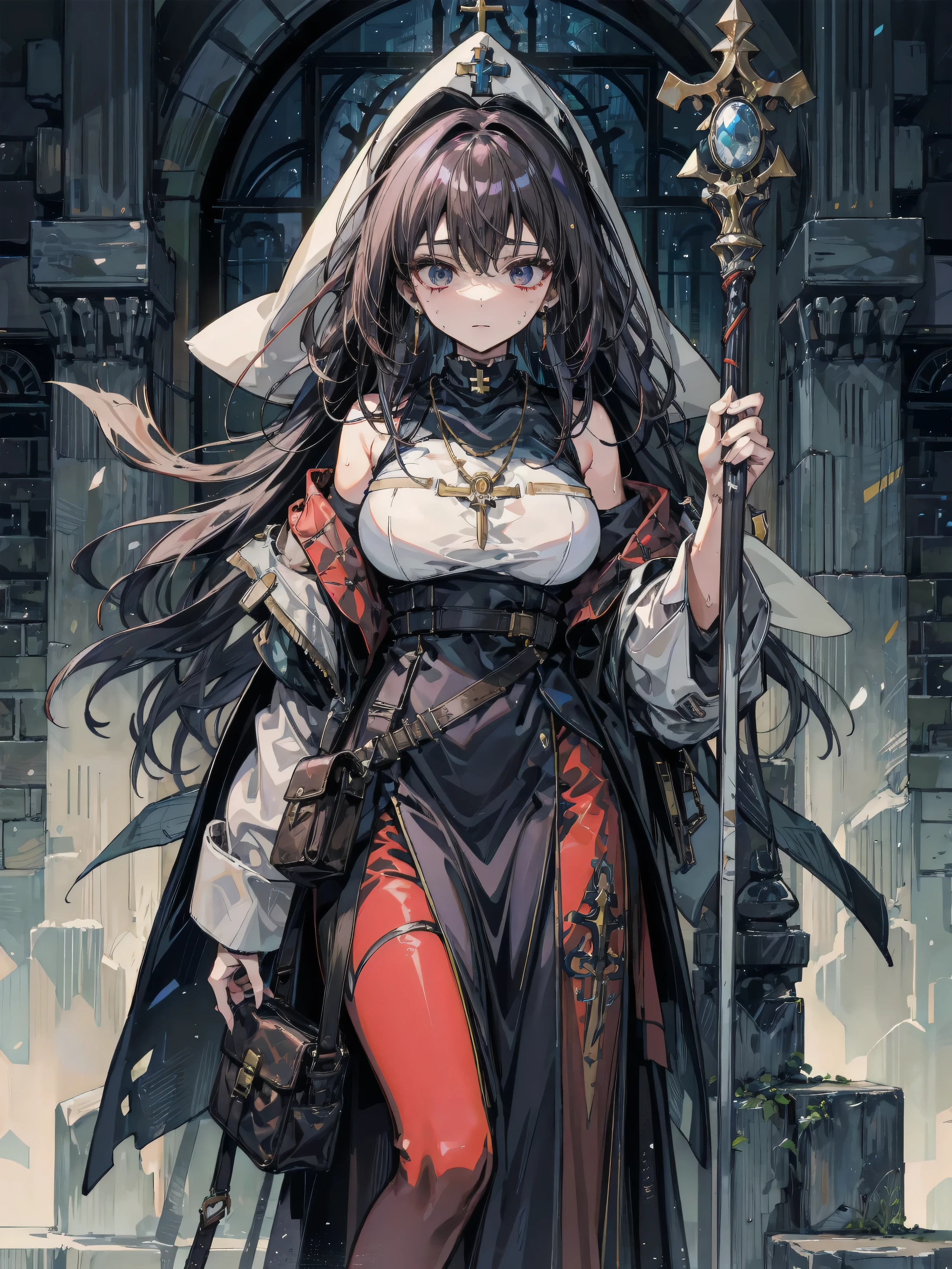 (masterpiece, highest quality, High Resolution:1.2), One girl, alone
