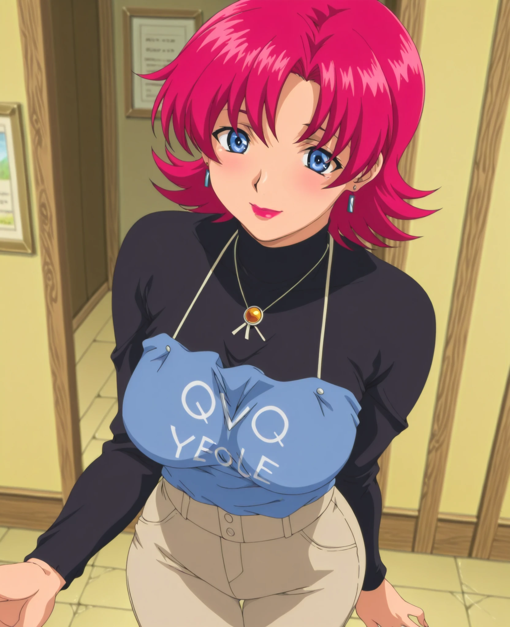 (Masterpiece:1.2, Best quality), (fine detailed beautiful eyes: 1.2), ((1girll)), ((Solo)), (finely detailed eyes and detailed face:1.3), (Extremely detailed CG, Ultra-detailed, Best shadow:1.1), ((Depth of field)), ((aquarelle)), Large breasts, Bare shoulders, flowers and petals, Beautiful concept illustration, (Extremely fine and beautiful:1.1), (Perfect details:1.1), Reiju, Masterpiece, A high resolution|★\[A high resolution\], Best quality, (Extremely detailed Cg Unity 8K wallpaper), room, breasts, navel, upper body, seductive smile, cleavage, big breasts