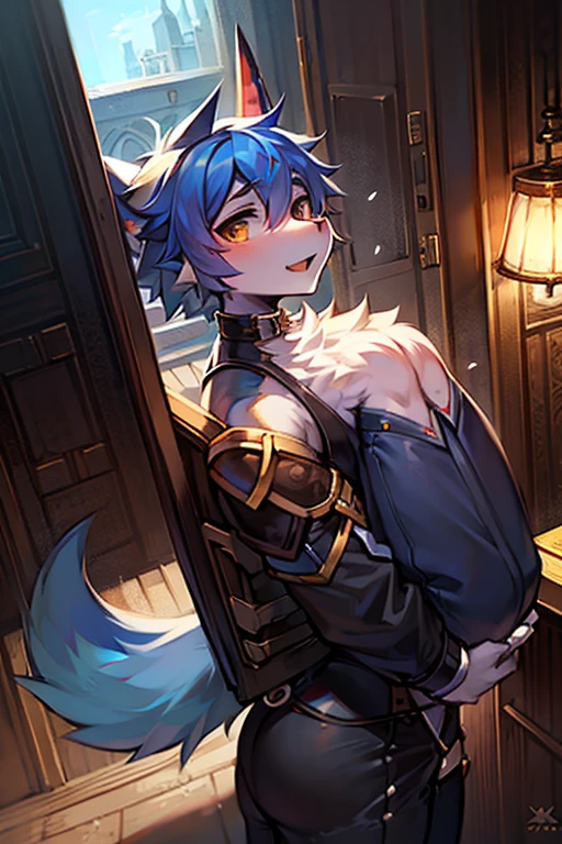 ((masterpiece, best quality, highres, 4k, 8k)), anime style, hentai, ultra detailed, young girl, chongyun (genshin impact), genderbend, sexy pose, erotic perspective, horny, aroused, medium breasts, cat ears, pantyhose, cat tail, (half nude)