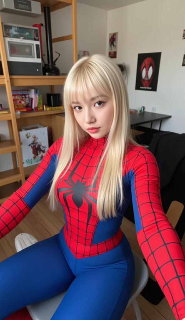 Cinnamoroll de Sanrio y spiderman