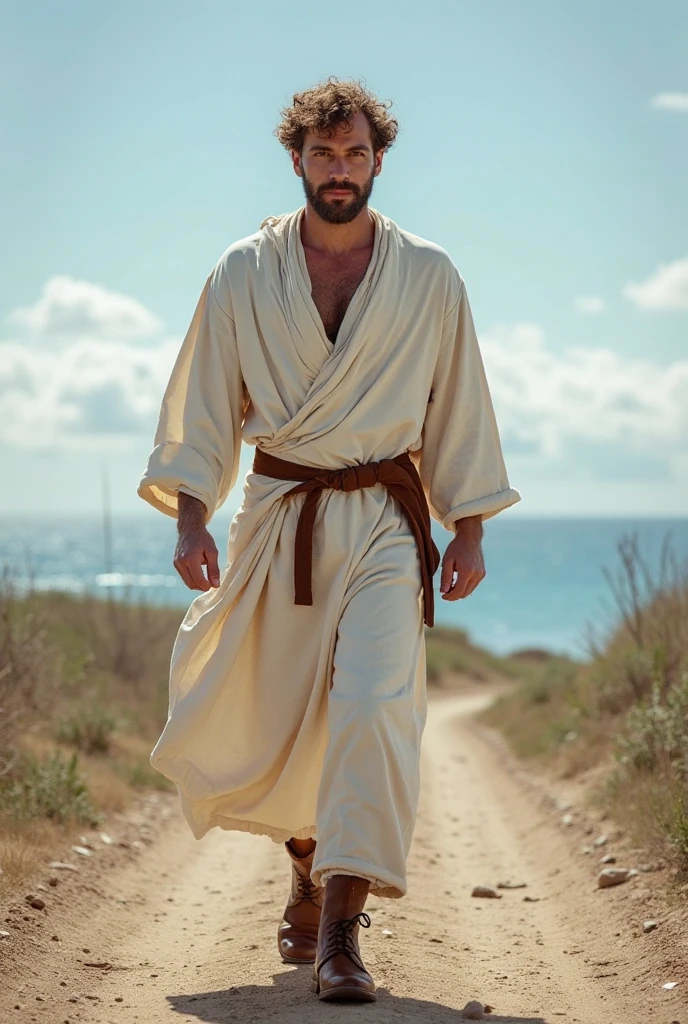 Jesus Christ drinking coke while skateboarding with baggy pants