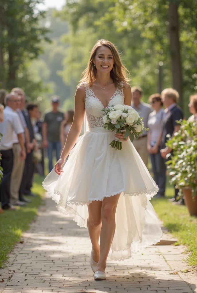 mulher bonita, ????,  vestida em uma ligerie , em meio a natureza, (Peito muito grande、Mother's Escots、peito saliente、Exponha seus ?????、Do not hide all ???????、Mamilo bonito), gloss、um colar, e 8K、extremamente realista e extremamente nitido, Don't twist your body and don't distort your face