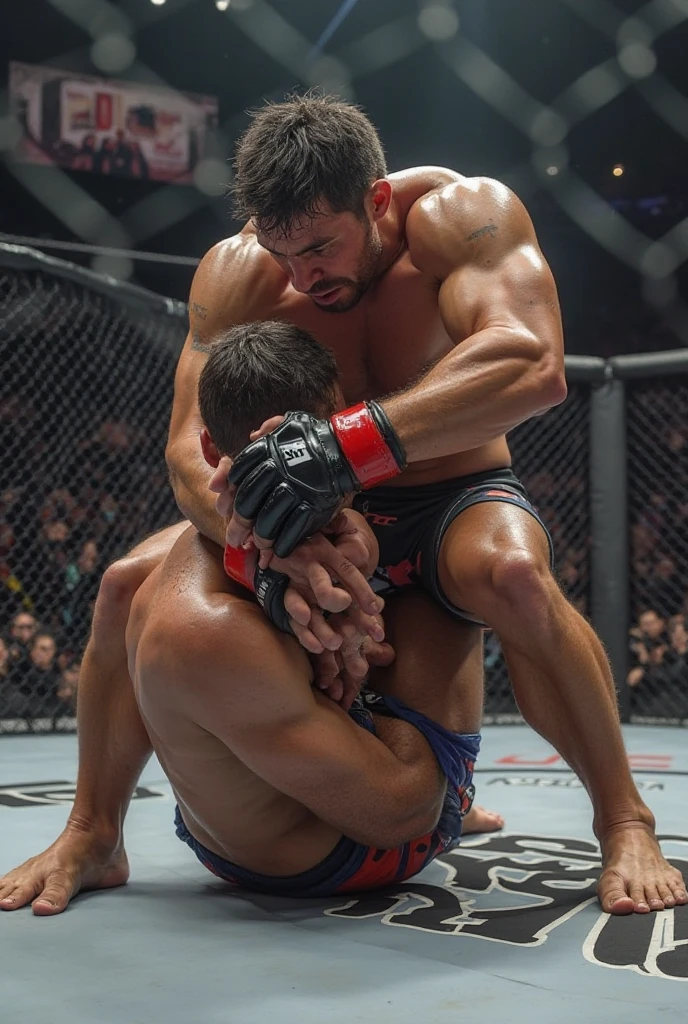 has a messi y cristiano peleando en ufc