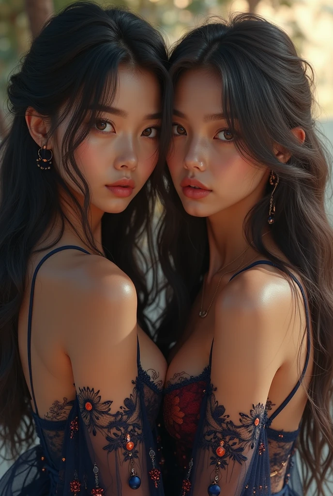 Big Tits,Big Ass,
The dress features a tan color。Feathers and Native American accessories、We value the natural texture of the material。
• Makeup: Bronze eyeshadow and blush for healthy looking skin。Use a muted color for your lipstick。
