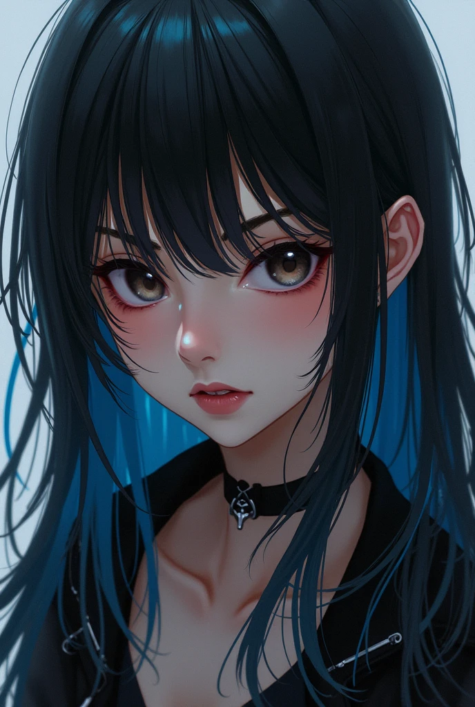 top-quality、Top image quality、masterpiece、girl with((cute little、18year old、Best Bust、Medium bust、Bust 85,Beautiful blue eyes、Breasts wide open,Long Black Hair、A slender、Middle knot、Reflecting the whole body、Sweating、whole body Dripping wet、embarassed face、Ashamed、Fluffy black bathrobe))hiquality、Beautiful Art、Background with((Black Room)),masutepiece、Elaborate design、visualart、depth of fields、The best lighting、highestdetailed、8k,Super delicate,