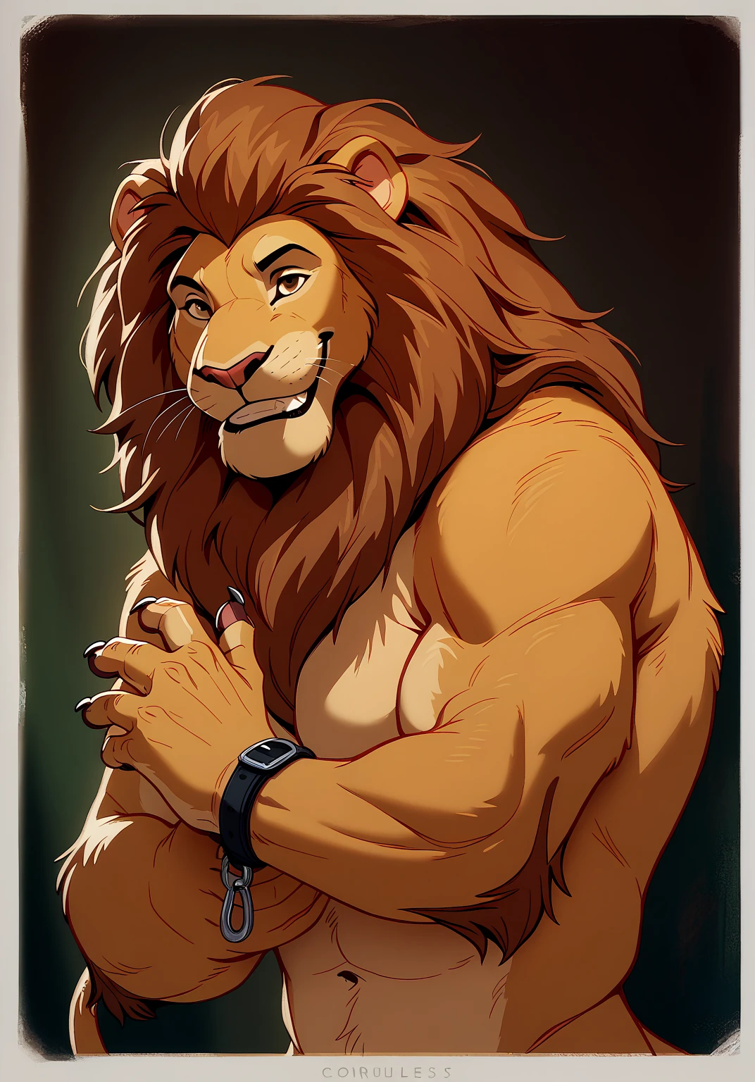 solo, male focus, lloydip, lion, blue eyes, blue nose, blue tongue, mane, sitting, looking at viewer, smile, , teeth, detailed bedroom background, sunlight, masterpiece, intricate, ((detailed face, detailed eyes)), (by fluffydisk42), erection, thick cock, 8k, hi res, best quality, masculine, muscle, HD, 5 fingers, full body, looking_at_viewer, Ultra detailed eyes, Ultra detailed body, Ultra detailed face, Ultra detailed cock, Ultra detailed balls,