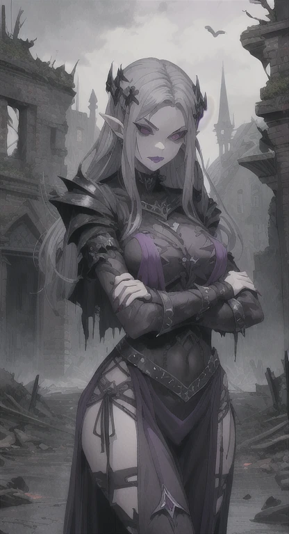 Undead, Pale skin, living corpse princess, Hero armor, Zelda, decaying zombie,