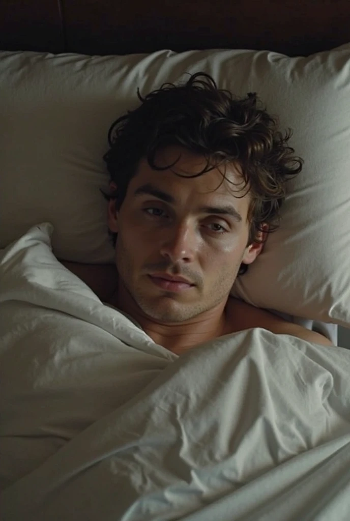 Brandon Martyn (mystic7) shirtless in bed