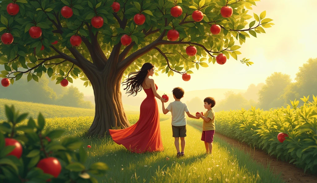Help you grow and feel brand new. Its about fruits a lady suggest her two children about fruits which is more attractive for children