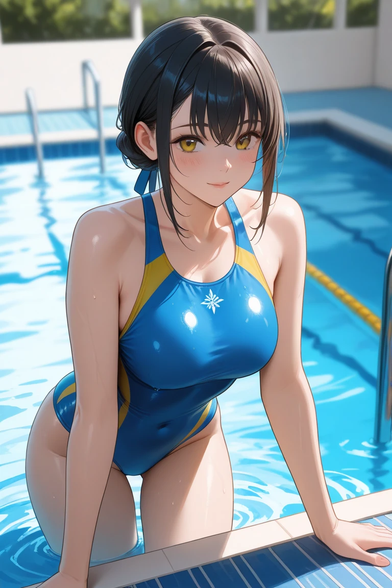 High resolution、A silver-haired girl drawn in the style of Japanese anime、Person sitting on a swim ring in an empty resort night pool々Status。She is wearing a glamorous yellow bikini、Yellow swimsuit、The pool is beautifully lit、The surroundings are quiet and relaxing.、
(Masterpiece 1.5),super high quality, Very detailed,Perfect drawing,NFSW、beautiful woman、beautiful, Glowing Skin、A kind smile、beautiful black hair、Braiding、(((beautiful水着)))、(((Yellow swimsuit))),3D、16K Illustrations、((Clear Face))、High resolution、Nice background、beautiful background、Spotlight、Vibrant colors、(((Detail View)))、Perfect beauty,beautiful指,beautiful手,Points First,nail,Place your arms behind your back,Wakame seaweed、Wakame seaweed、Wakame seaweed、Wakame seaweed、Wakame seaweed、Wakame seaweed、Wakame seaweed、