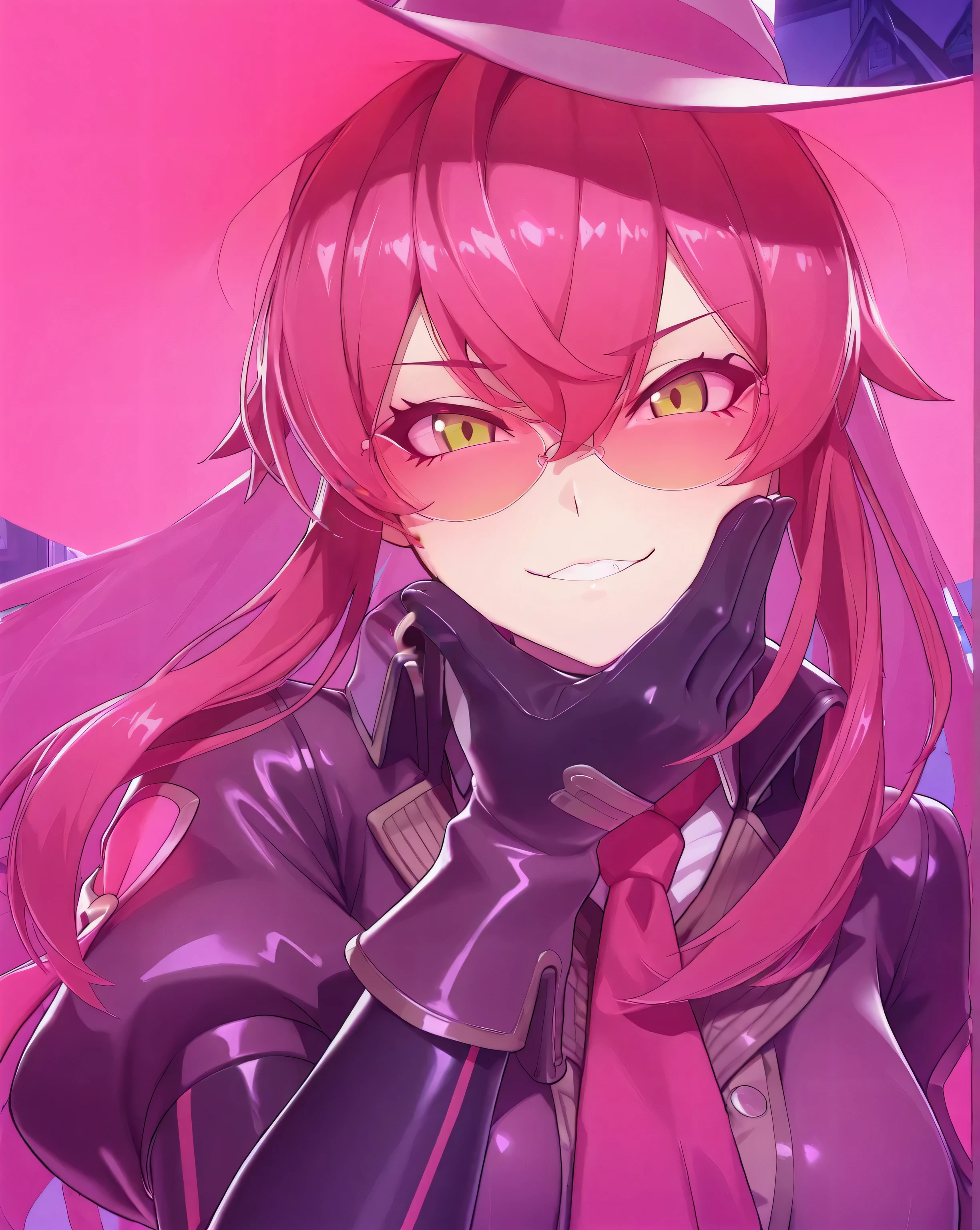 redraw as pink hair