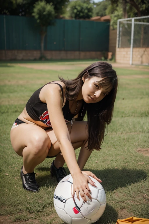 Coku jogando bola