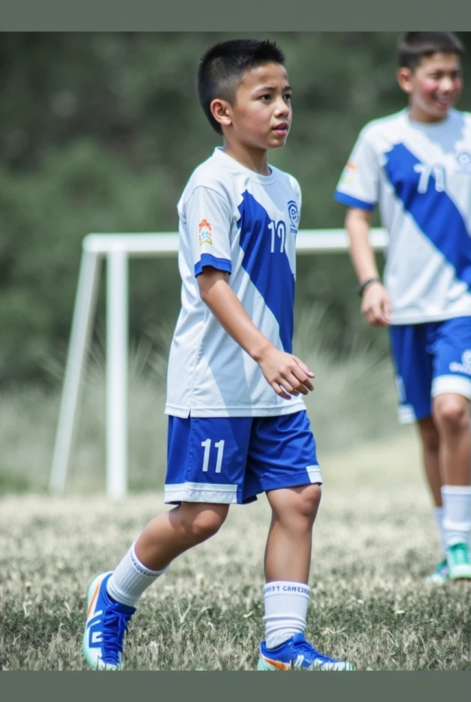 A boy who plays soccer