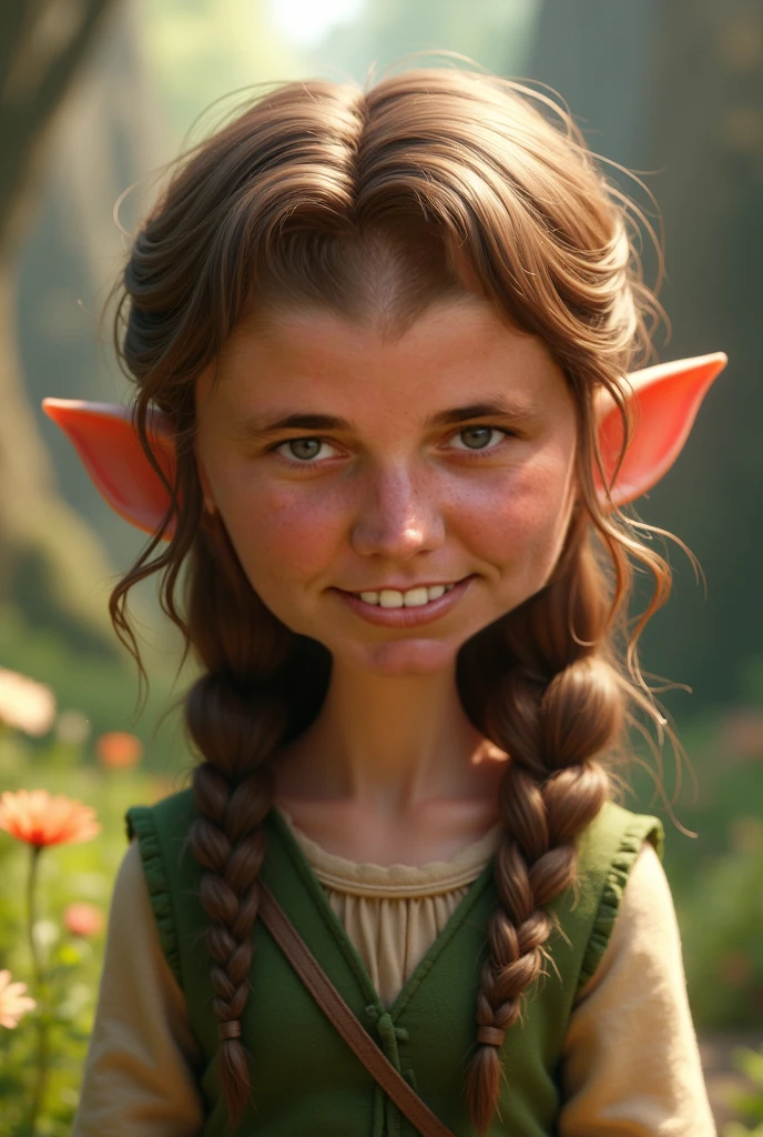blonde elf child