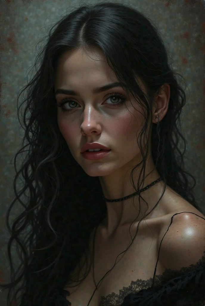 A girl with no panties