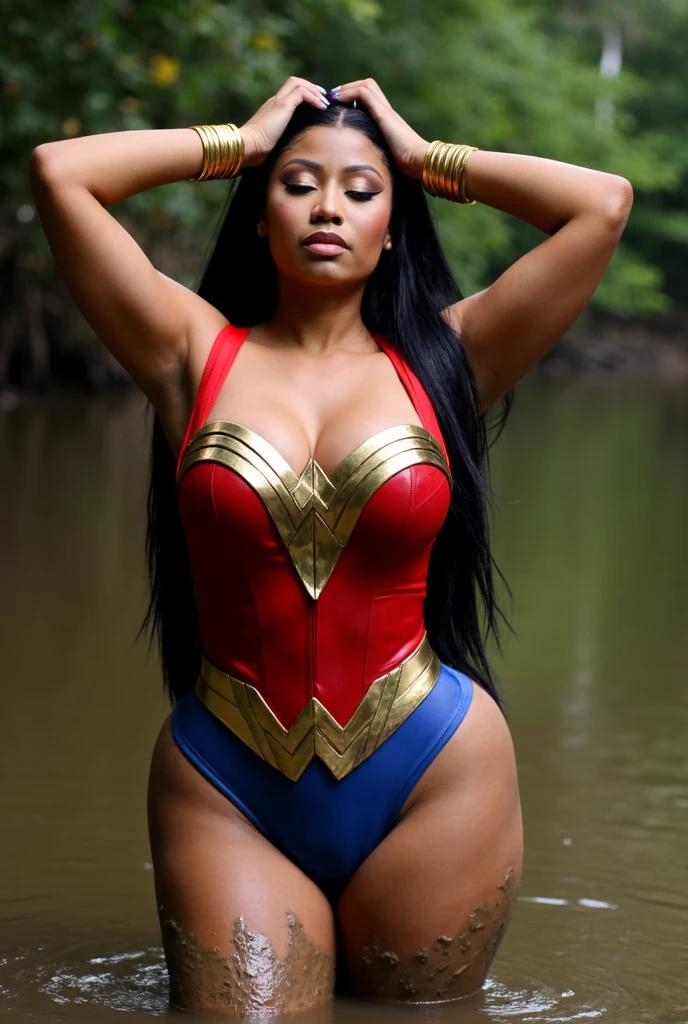 1girl africana, girl africana, peito grande, Seios enormes, seios grandes, Curvilinear waist, coxas grossas, coxas musculosas, body curvy, corpo suculento, seios gigantescos, massive breasts, coxas musculares, medium hair, Hair escuros, pale-skinned female, Cabelo amarrado, POV Vision, olhos azuis, Mature female, seios pesados, seios cheios, bunda grande, coxas cheias, bunda cheia, roupa supergirl, corpo voluptuoso, voluptuous female, Abs, foco corporal, peito enorme, peito grande, bumbum grande, coxas grandes, bra edge visible, provocando a telespectadora com seus seios, face madura, MILF, Curvilinear waist, coxas suculentas, coxas musculosas, juicy baby, superheroine lady, uniforme de superheroina, uniforme supergirl super sexy, grande decote, Caminhando em uma avenida movimentada, sardas no rosto