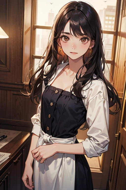 (masterpiece、top-quality、hight resolution), A meeting scene set up through a dating site. The protagonist is surprised to see a kind and elegant married woman approaching him. She is dressed in fine, sophisticated clothing, smiles warmly, and addresses the protagonist using her dating site username. They are in a cozy café or park. There is a sense of unexpectedness and the awkwardness of being about to be raped by this person. nsfw