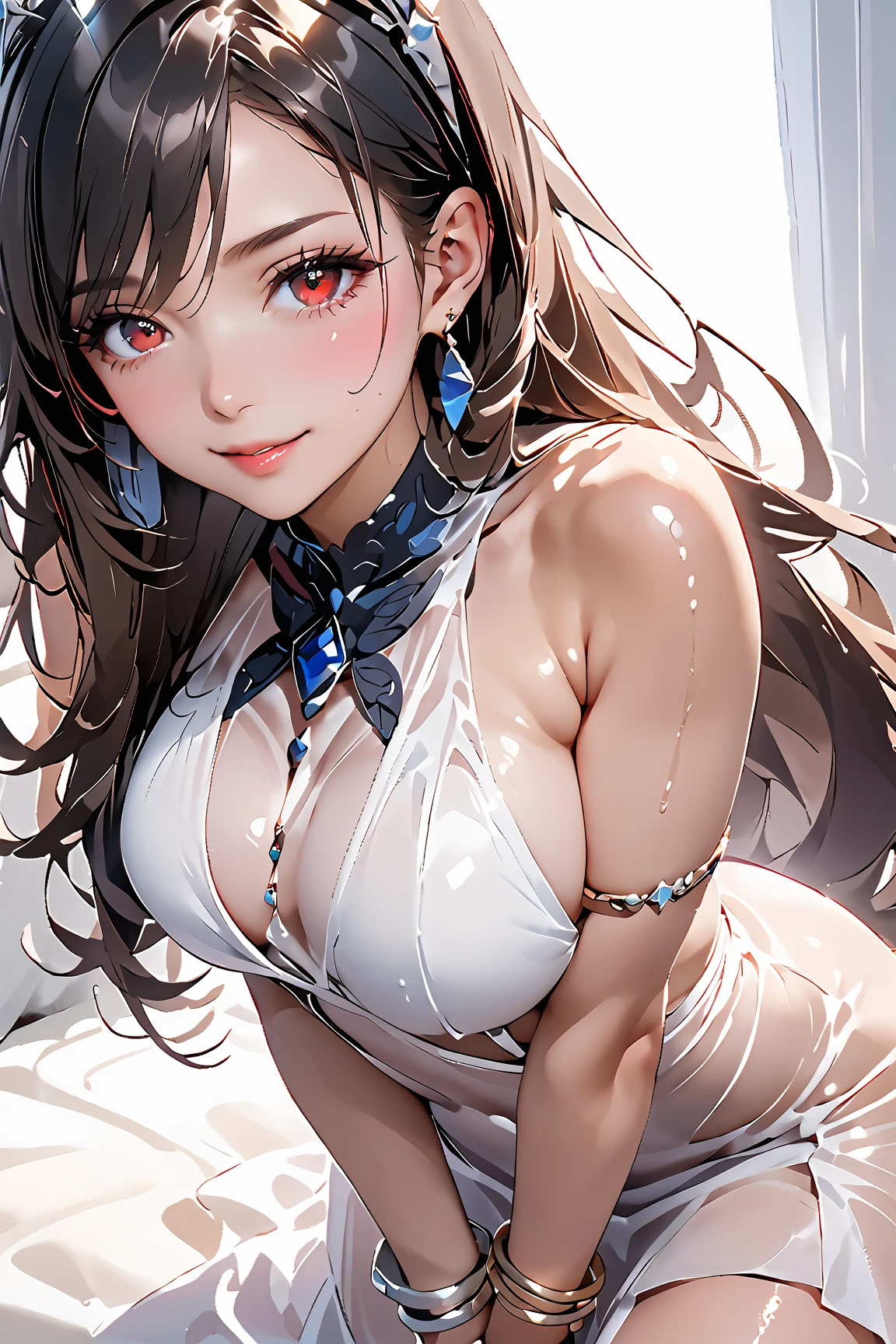 ((masutepiece)), ((High quality)), ((super detailed)), ((High resolution)) ,((8K)),Beautuful Women, ((She is one of the most famous actresses in Japan.)), Unparalleled beauty, ((Huge breasts:1.4)), , ((big butts:1.2)), ((Deep cleavage)), Slim waist, Chest out, hyperdetailed face, Perfect Skin, (((waist-length hair, long light brown straight hair, hime-cut))), Light blue eyes, Detailed eyes, Whole body image, Sexy, An inviting smile, , (((Anime))), ((Glamorous)), Sexual attraction ,23 years old, ((信じられないほどBeautuful Womenたち)), ((H Cup Bust)), ((((Sexy pose)))), ((Neat and clean.)) , (((power ranger))), heroine, (((High leg leotard powered suit, White line on pink powered suit:1.2))), ((The rich breasts of rescue workers, beauty legs, 8 life-size, Anime:1.4, Wet, The most beautiful、Strongest, ((charm)), ((Russian Beauty)), ((Gravure Pose)), Secret meeting with a lover, Anime version, Anime filling,