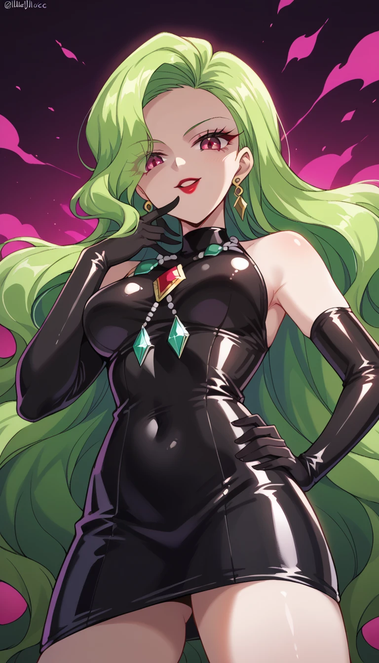 ((Beautiful girl wearing thin body stockings all over her body。Sailor Neptune Fallen to Evil。Female Solo :1.1))。((Do not show skin:1.2))。（a closeup）babydoll。Black Latex Long Gloves and Boots。Aqua-colored hair。Wavy medium hair。??????? expression。Tattoo in the place of the navel。Spread your legs apart。Eyes without light 。chastity belt。(hightquality)。Shiny body。sit a chair。She is tied to a machine、Mechanical chair。Pink tube tied to the body。Dark Lab。Inorganic background。