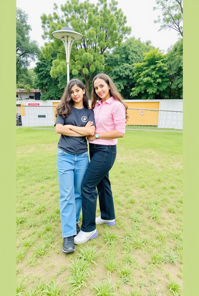 Selfie portrait photo of 20 years old sks woman, natural lighting, straight hair Polo shirt and khaki shorts