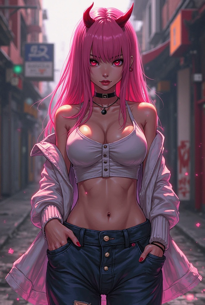 Background, In chic boho style, in a cafe, Ice cream print, multi-colored neon lights, neon garlands, rose hair, mixed-language_SMS, Japanese graffiti, (beautiful and clear background:1.2) ,graffit style, highly detail eyes , underwear, lace, Pink, Purple, mint, Blue, Yellow, belve, lavender hair, Skull Print, body piercings, Loving, Love, ultra detail hair, Masterpiece, Best Quality, highly quality, hight resolution, detail enhancement, ((most beautiful image in the world)), Masterpiece, Best Quality, highly quality, hight resolution, detail enhancement, ((most beautiful image ), Shiny pink degrade hair, fishnet pantyhose, 4k, hight resolution, high quality detailed, tatoon style, highly quality, hight resolution, detail enhancement, 8K, HD, Best Quality, highly quality, hight resolution, detail enhancement, 8K, HDR, sharp-focus, Ultra Detailed, perfect lighting, huge breasts, sexy body, Curvy Body, Lush breasts, Curvy hips, skull print on clothes, rock, rock star, Cool,black leather raincoat, style of, spikes, Punk Rock, lace, beautiful European woman, beautiful detailed face, hot girl