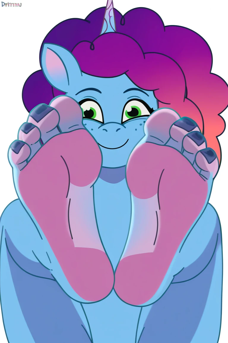 Izzy moonbow, large crotchboobs, laying on back, anal penetration, cremepie