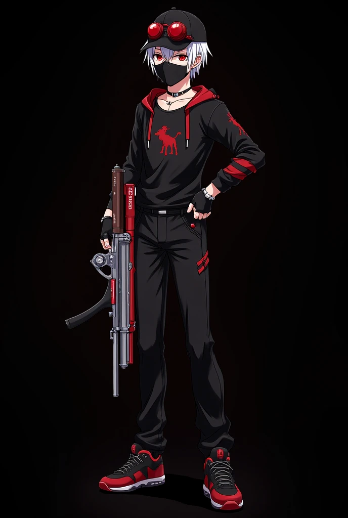 (Best quality: 1.0), Ultra High Resolution: 1.0), (Masterpiece), (Apocalyptic style), detailed face, a man, brown hair, black sweatshirt, (red pupils), sharp eyes, fierce expression, blood stains on the body, (background in the classroom), (holding a bloody chainsaw in hand), standing in the center of the picture,