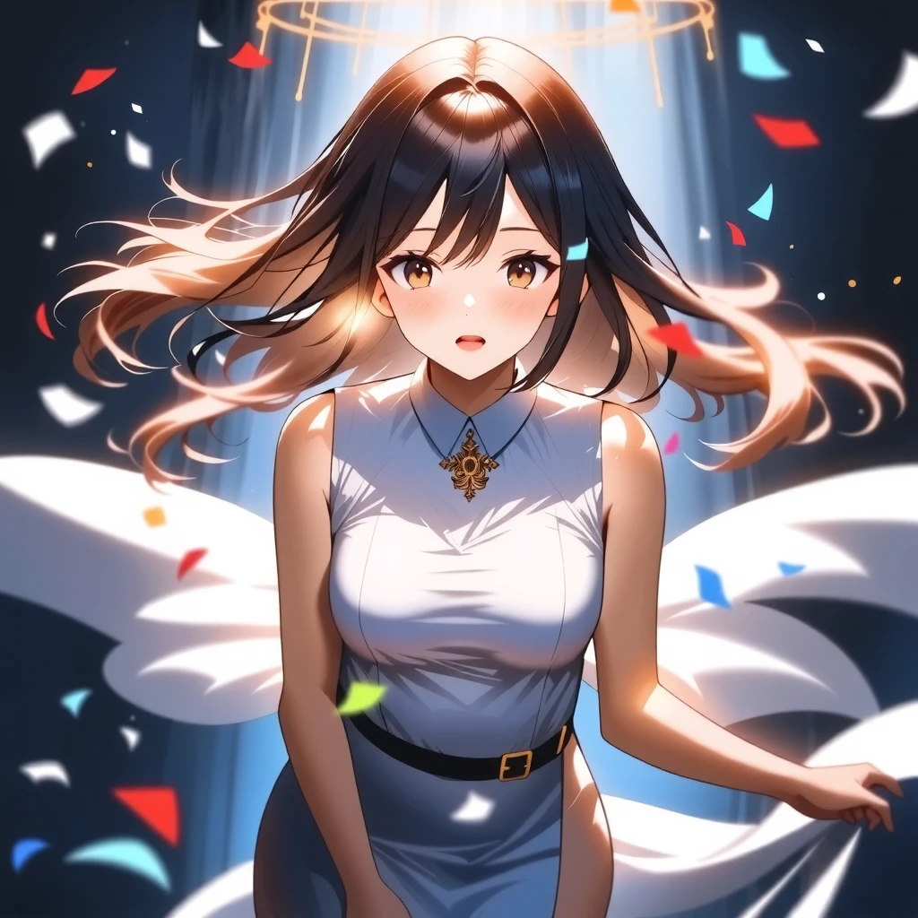最high quality, masterpiece, High resolution, One girl, Porcelain Dress, hair accessory, necklace, jewelry, Beautiful Face, On the body, Tyndall effect, Realistic, Dark studio, Edge lighting, Two-tone lighting, (Skin with attention to detail: 1.2), 8k UHD, Digital SLR, Soft Light, high quality, Volumetric Light, Frank, photograph, High resolution, 4K, 8k, Background Blur,
