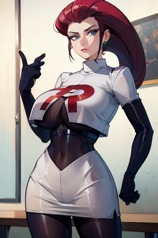 (best quality:1.3), jessie , 19yearsold, Red hair , busty, cleaveage ,seductiv, sexly, body curvy, big-ass, big boobies.