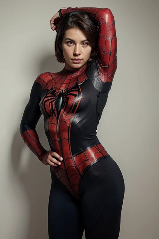 (Put on the female Spider-Man black Venom suit,dampness， Slimy， Black slime，black reotard, venom symbiote),Sky front, nice hand,4K, A high resolution, tmasterpiece, best qualtiy, Head:1.3,((Hasselblad photograp)), finelydetailedskin, tack sharp focus, (电影灯光),the night，softlighting，dynamic angle，[:(detail in face:1.2):0.2]，middlebreast，takeout，(camel-toe， Vulvar shape：1.2）body parts, no extra limbs, precisely anatomy