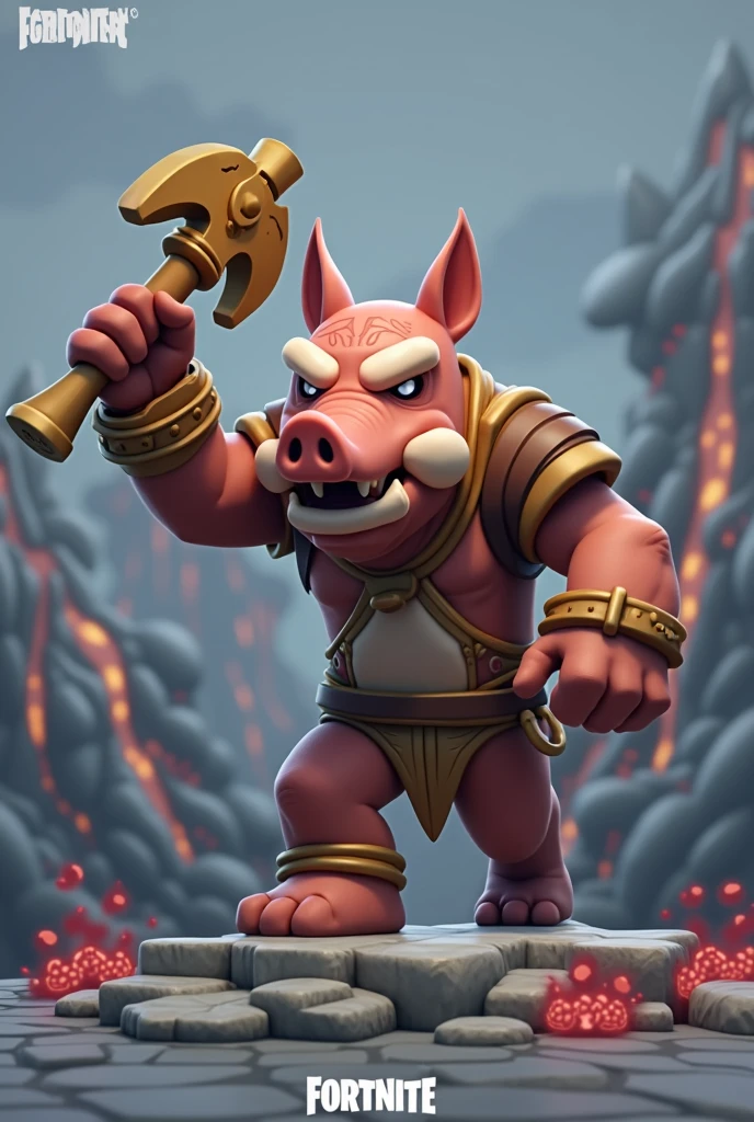 Bokoblin, standing, blue eyes, soft light