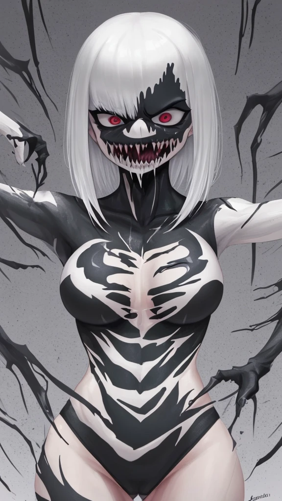 score_9, score_8_up, score_7_up, masterpiece, high quality, BREAK
Gwnom, mask, faceless, no nose, no mouth, white eyes, spikes, hood up, black bodysuit, hooded bodysuit, long tongue, claws, sharp teeth, standing on a rooftop, in a city at night, citylights