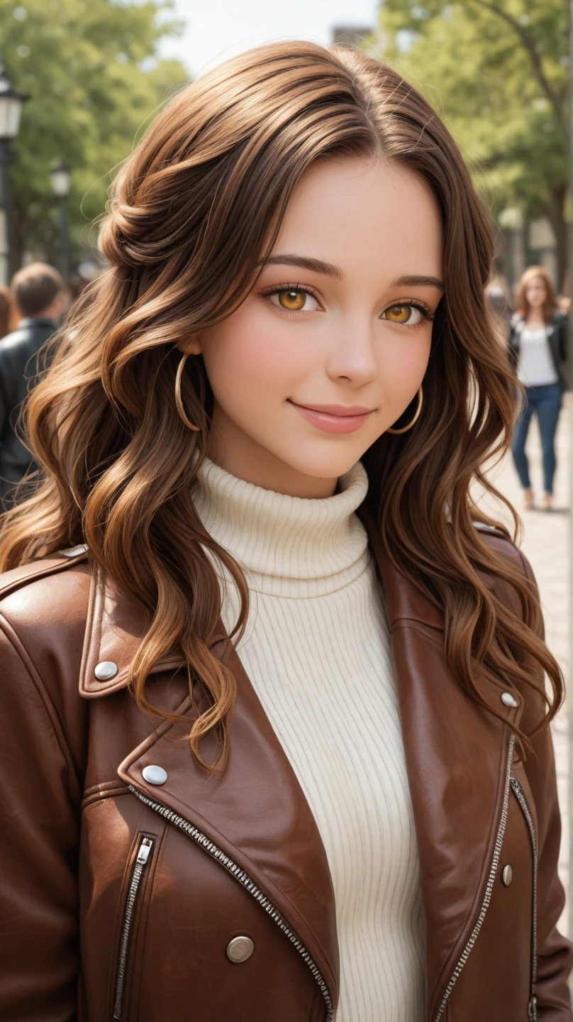 8K, RAW-Foto, photorealestic: 1.25), (Lip Gloss, eyelashes, shiny face, shiny skin, best quality, ultra high resolution, depth of field, chromatic aberration, Etchant, Moisturized lips, Ultra-trimmed face, Radiant, detailled eyes, black hair, Half-length, fashionable, Tight knitted dress, Schier