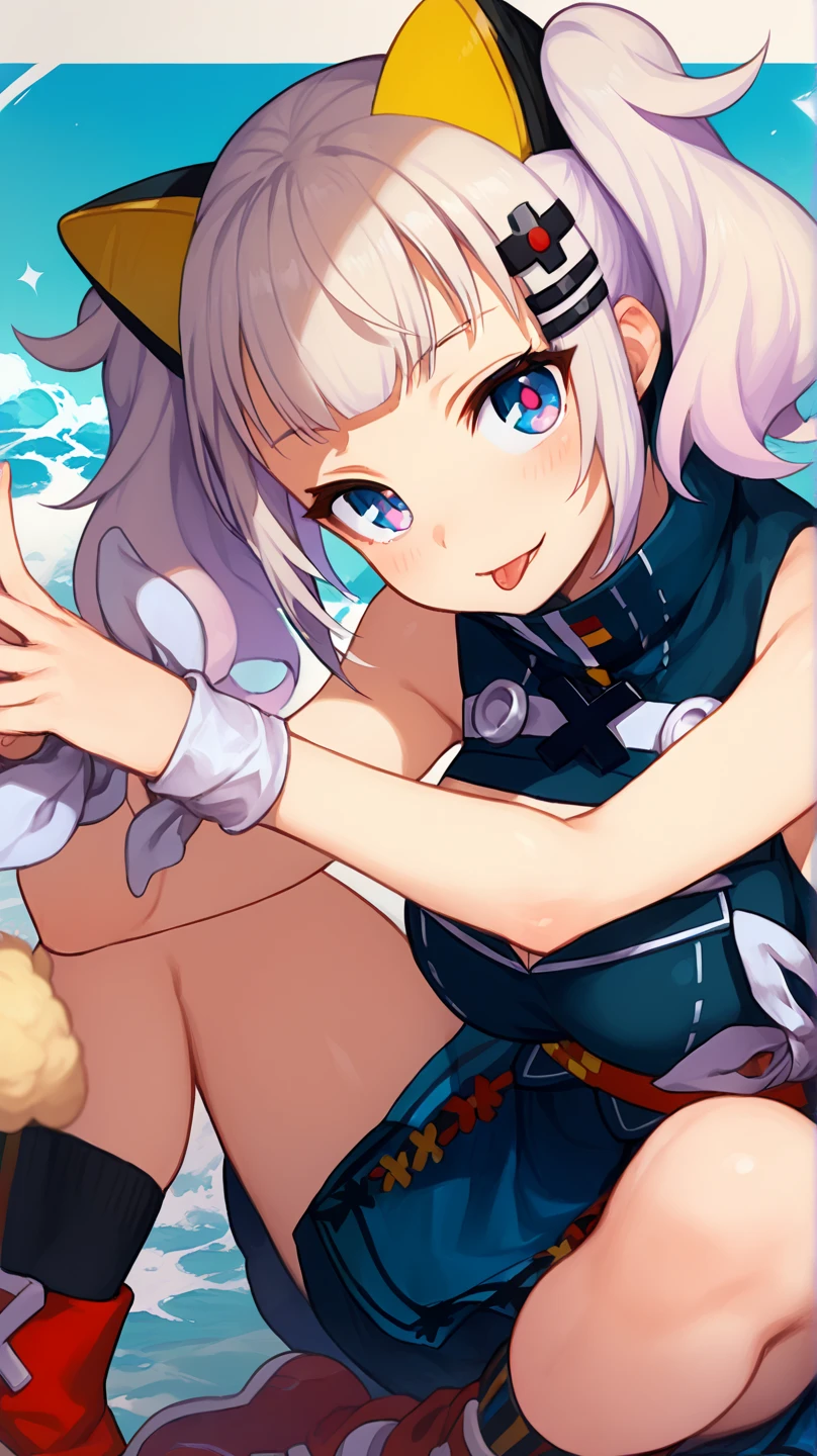 mononobe no futo, One Woman, Long sleeve, Sleeves edged with ribbon, Gray Hair, blue eyes, Proud face,
Underbust, Small breasts,Big Ass,Thighs,Plump,milk,Underarm,vapor,Jump,Low Angle,Please spread it with your hands,No underwear,smile,Micro Bikini,Spread your legs,vagina,Big nipples