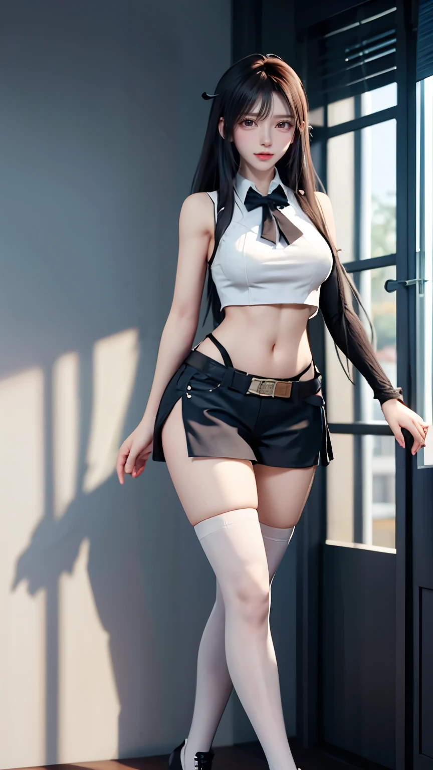 ((Masterpiece)),((Best quality)),Ultra-detailed,illustratio,Explicit,Beautiful body,Beautiful nose,Beautiful character design,Perfect eyes,Perfect face,the wallpaper,超高分辨率,4K,Photography,(Beautiful,Large breasts:1.5),(Beautiful face:1.2),Beautiful legs,Perfect legs,NSFW,full bodyesbian,Shiny skin,Turin Sukumi, 1girll, underwear, Panties, Breasts, Skirt, Red panties, Solo, Green eyes, shirt, Braid, Long hair, Purple hair, White shirt, Clothes lift, Skirt lift, Black skirt, Blush, Single braid, lifted by self, Collared shirt, braidedponytail, bangs, cleavage, Long sleeves, Closed mouth, view the viewer, Thighs, Miniskirt, Dress shirt, standing, side locks, Cowboy shot, Indoors, scowling, From below, pencil skirts, Carmelto, pantyshot, ,