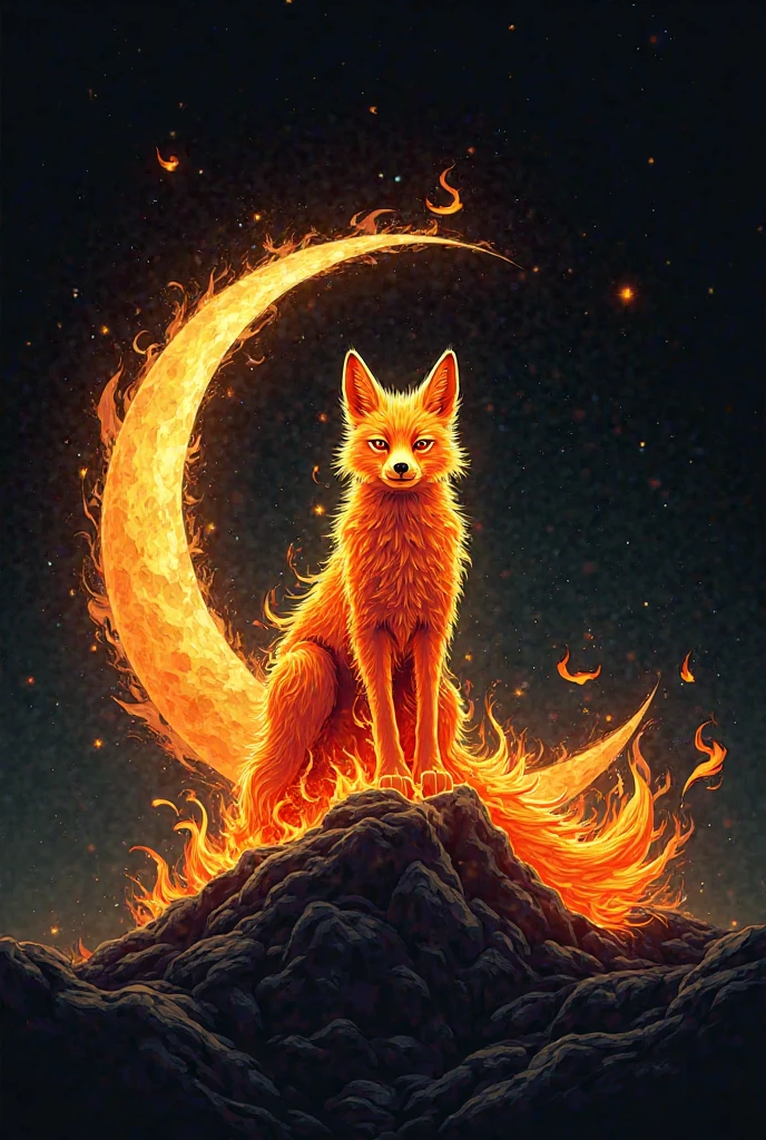 9-tailed fox flag
for school team