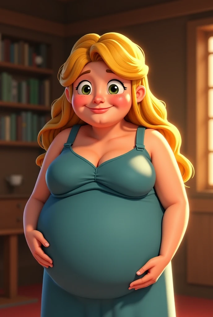 Swedish girl, huge breasts, pregnant,