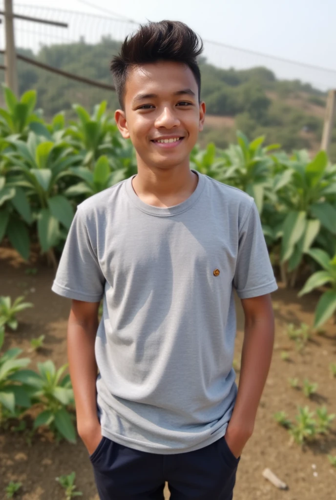 Farming boy