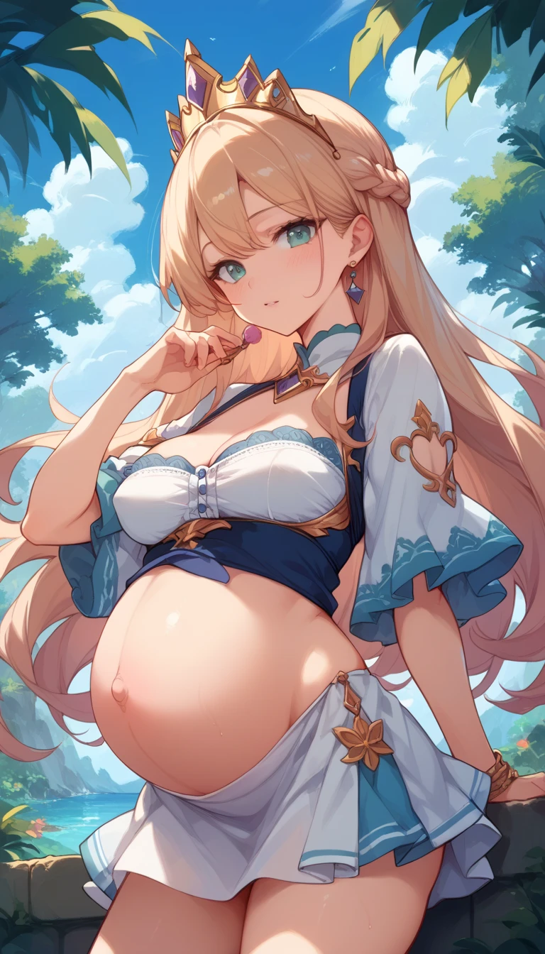 ((highest quality)), ((masterpiece)), (be familiar with), perfect face、blonde、Female blue eyes、semi-long、naked、earrings、necklace、wedding ring、bangles、pregnant woman、花wife、Fate Testarossa、on the bed、tribe、wife、love each other、Hug with my husband、女naked、黒人のwife、Man muscular、Caster wheel、spouse、ornaments、ribbon、headband、men and women、sex
