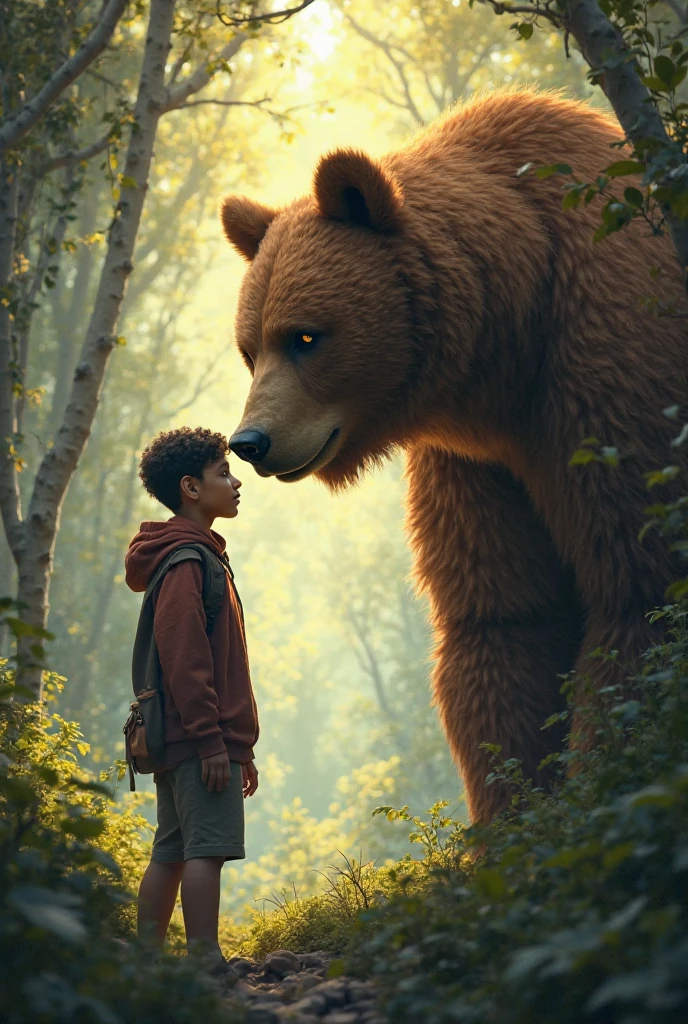 The son of a man and a bear