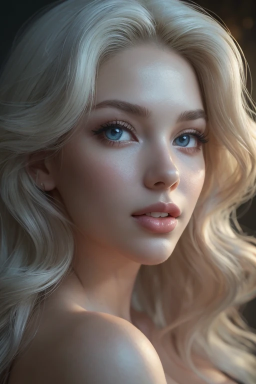 Perfect, masterpiece, (best quality, highres:1.2), 1girl, naked: 1.4, beautiful detailed eyes, beautiful detailed lips, extremely detailed eyes and face, long eyelashes, medium:oil painting, vivid colors, HDR, studio lighting, ultra-fine painting, sharp focus, physically-based rendering, extreme detail description, portraits, ((organized fingers)), curvy body, big breasts, perfect shape, facing viewer, sweaty, gorgeous, cute ass,, straddling, biting lower lip