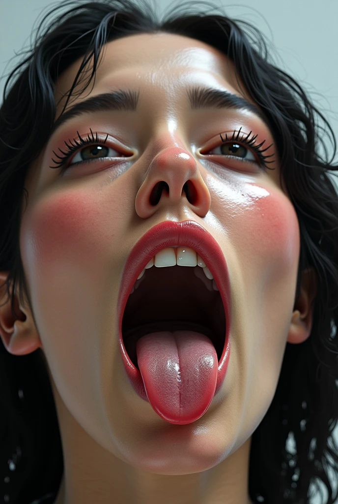 Imagem de uma boca falando: Uma imagem DE TERROR de uma boca falando, perhaps with words coming out of it visibly, can represent the power of words and language. This can illustrate the central theme of the video, which is the impact of the words we speak.