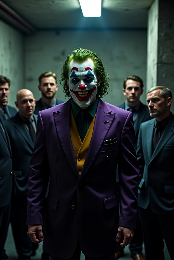 Joker on the platform disguisedly around the heroes Mad Hatter Cyborg Joker Echo (Maya Lopez)
Jason Grace
Leo Valdez
Loki
Nico di Angelo
Piper McLean
Professor Xavier
Reyna Avila
Toph
Thor