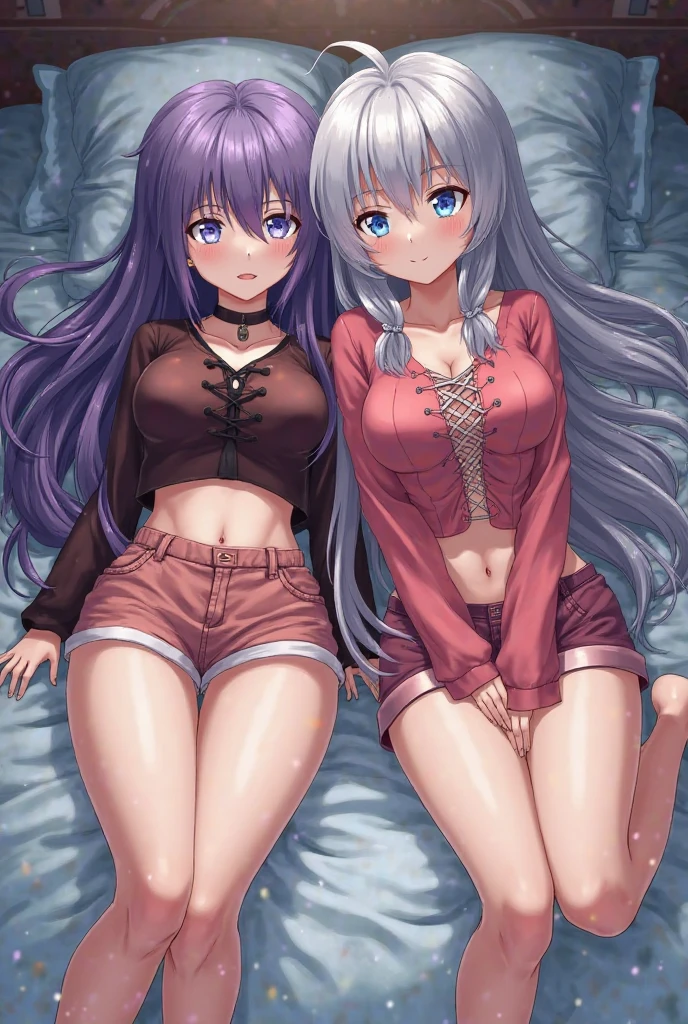 Your two headed mutated with extra arms obese blue haired girlfriend’s jerking her errct hairy penis with both heads trying not to look at each other as she’s caught with her much more attractive pink haired futa conjoined mommy with three arms while her mommy head is masturbating her and one of her friends on her back. Your girlfriend is disgusted by her mother spraying white cum from her fourth cock while masturbating her hairy cock as she’s lying down at her best friend’s house at a sleepover. your girlfriend is crying as she watches her mommy masturbate the multiple huge cocks on the body they share. Your girlfriend ashamedly lets her clearly older mother’s second head masturbate herself at her friend’s house with her thick hairy penises barely fitting out of the zipper on her tight pants. Her conjoined mother is clearly enjoying masturbating her daughter’s friend in contrast to the horror on the face of your girlfriend as she listens to her mother telling her that she has to do this to ease their big fat cocks for the 8th time today. Your girlfriend is disgusted by the feeling of having her mother masturbate her and shoot cum.