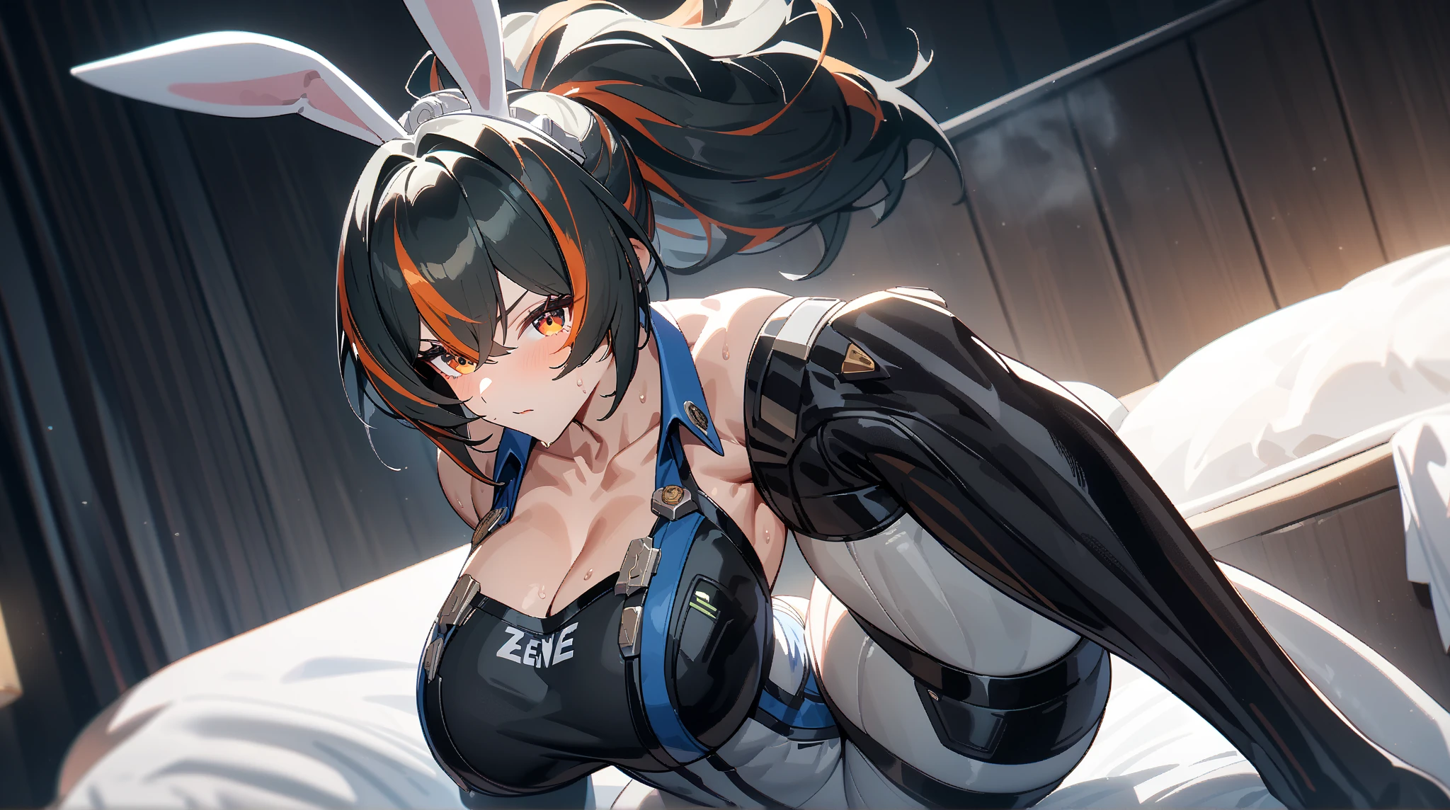 dakimakura, 1girl in, (Chiquita:1.2), IP1, 1girl in, Cat mask, croptop, Tight pants, Twin-tailed, Short sleeves, gloves,
(Close Shot, Best Quality, hight resolution, 4K, Detailed Lighting, Shaders, NSFW),
Smiling,
dynamic pose,
looking at viewer,